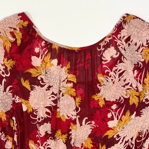 Lucky Brand Floral Balloon Sleeves - Picture 4 of 11